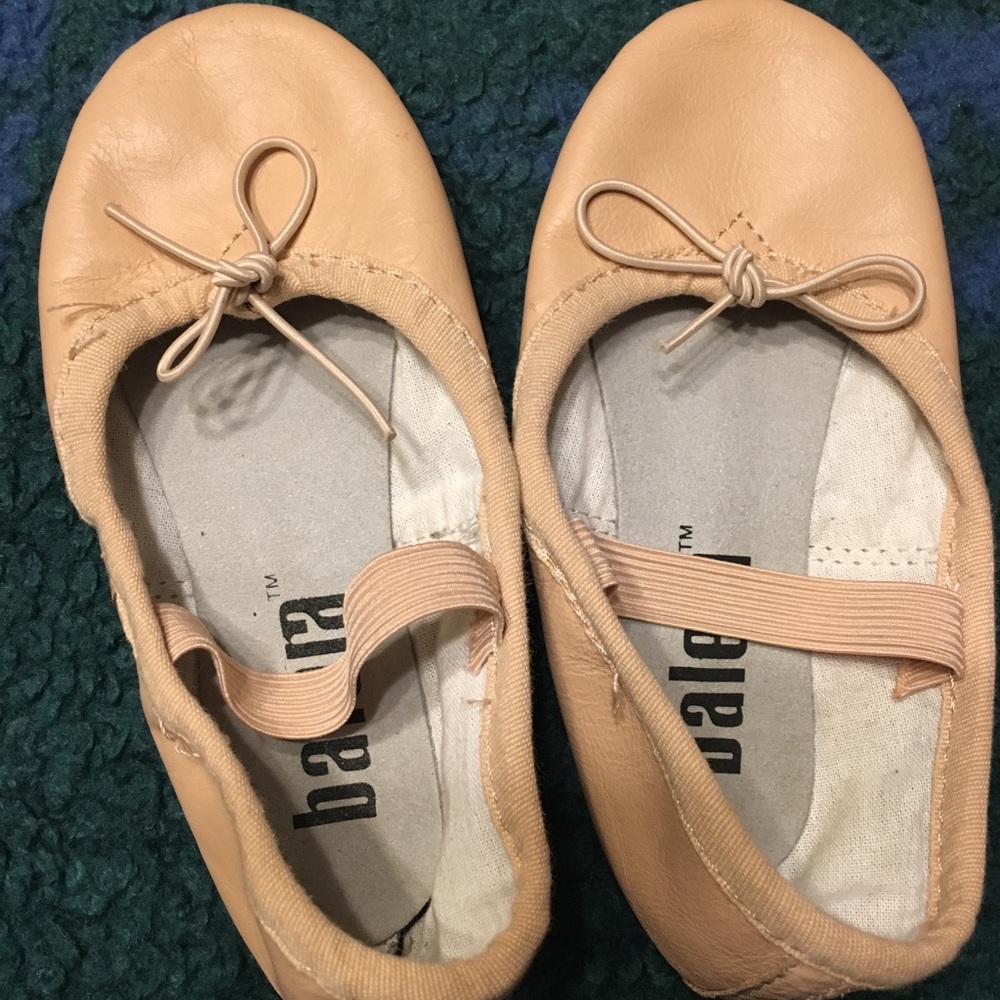 Balera Child’s Tan/Creme/Light Pink Ballet Shoes